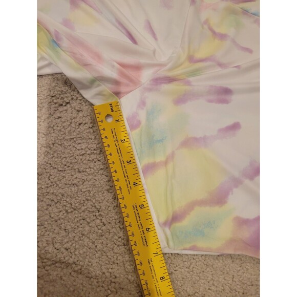 NWT Revolve AFRM Lawson High Rise Bike Shorts Tie Dye Size 2X Gym Exercise - Picture 6 of 9
